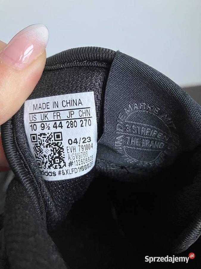 Nowe czarne męskie sneakersy buty Adidas Forum Adidas Nisko