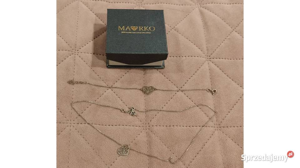 Zestaw naszyjnik bransoletka