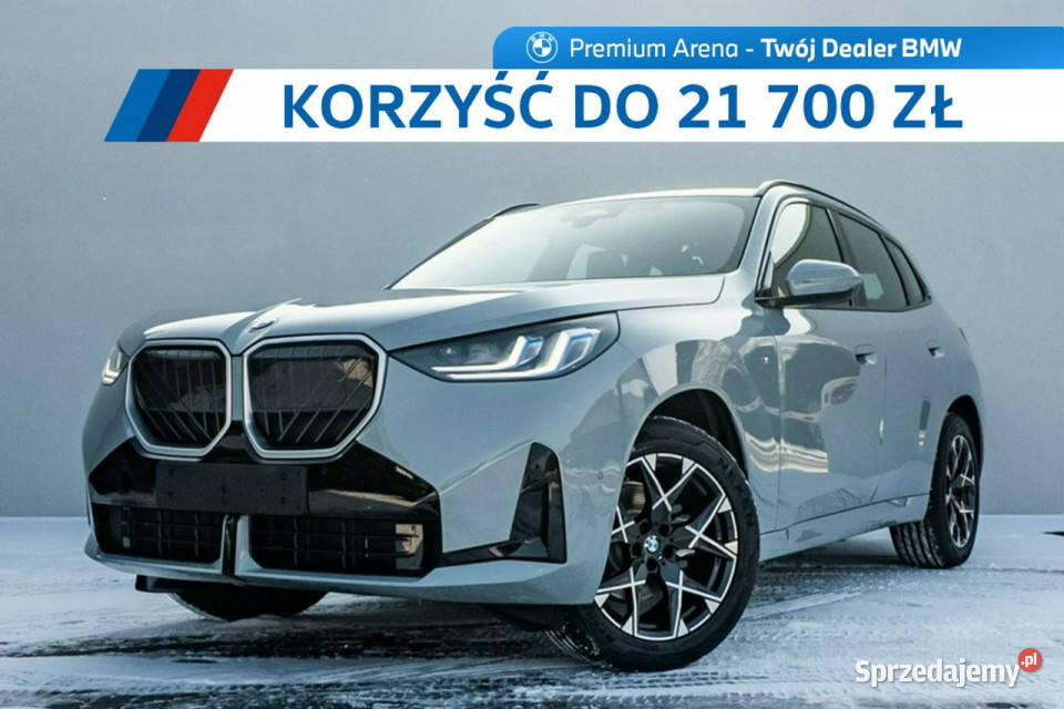 BMW X3 NOWE BMW X3 20d xDrive Dostępne ręki G45 197KM X3 Łódź