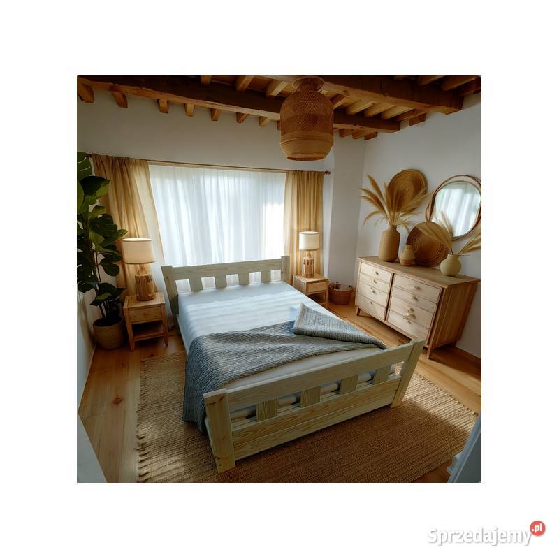 Tapczan drewniany WENECJA otwierany boku 200cm