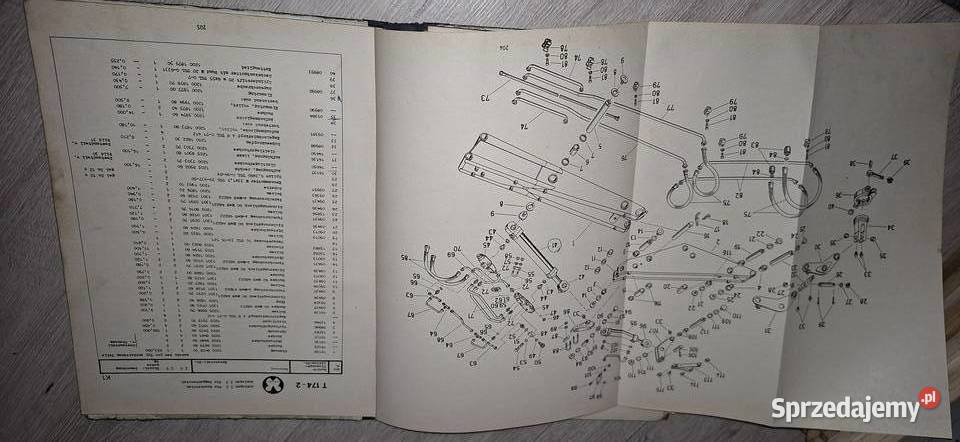 Katalog części zamiennych do żurawia kołowego Łęczyca sprzedam