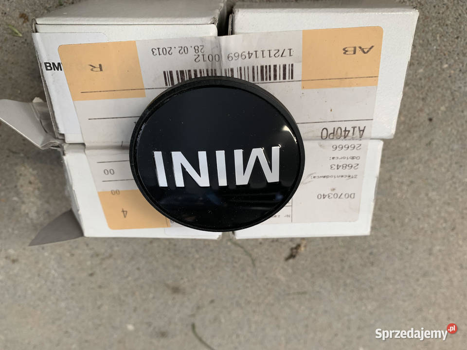 Oryginalne zaślepki dekielki BMW Mini kołpaki Opony, koła, felgi pomorskie