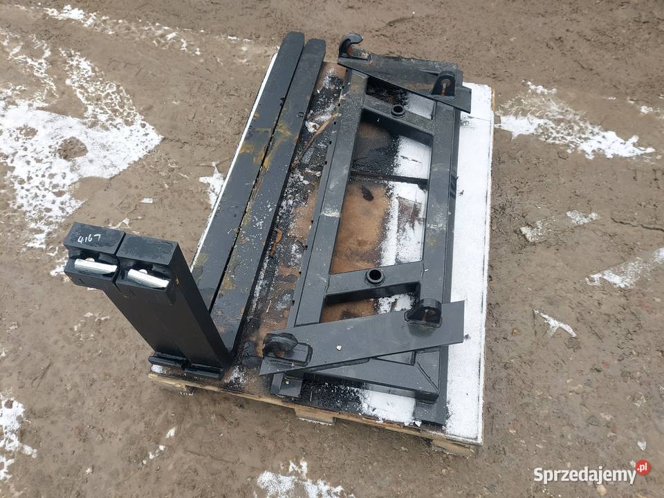 Widły do palet 12m z tulejami na widły do słomy Mroczków Duży sprzedam