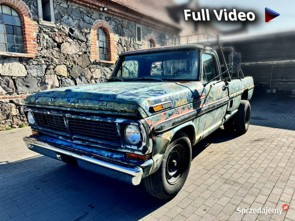 Ford inny F250 1970 V8 360 pickup z potencjalem lubuskie Sulechów
