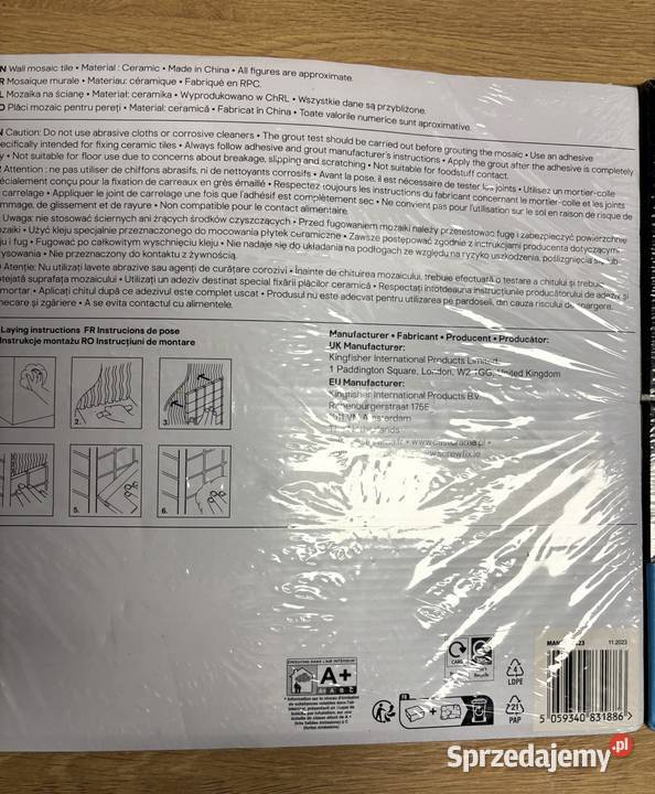 Mozaika ścienna Płytki ścienne Szczecin sprzedam