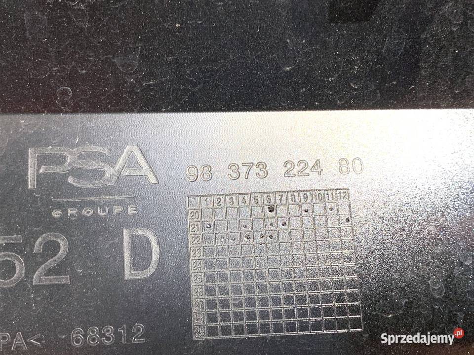 KLAPKA WLEWU PALIWA PEUGEOT 308 SW III Kombi