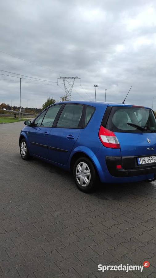 Renault scenic 16 16v z LPG ważne do 2028 r możliwa zamiana Chodzież