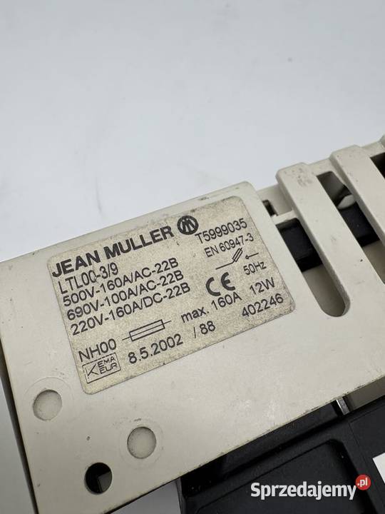 Jean Mueller LTL0039 Rozłącznik bezpieczniowy Warszawa sprzedam