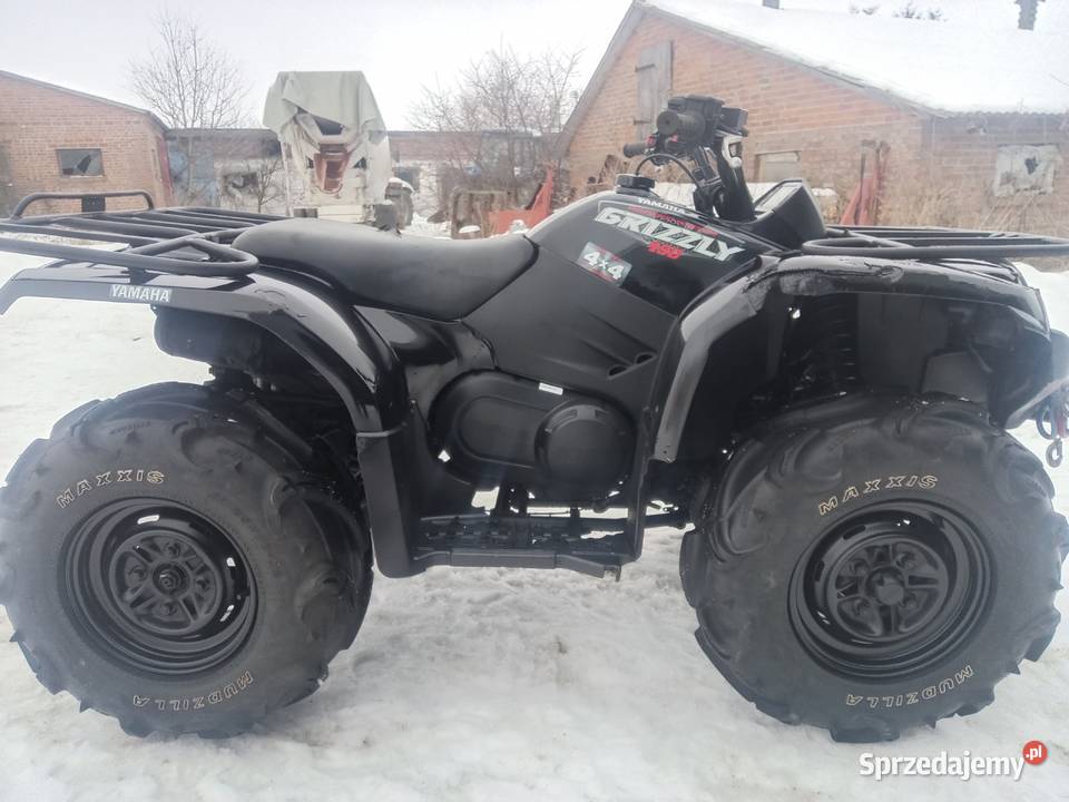 yamaha grizzly 450 4x4 czarny wyciagarka Lublin sprzedam