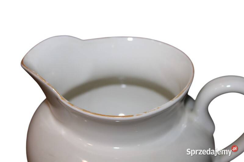 Porcelanowy dzbanek Porsgrunds Porselnsfabrik Porcelana i szkło Szczecin