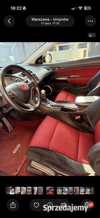 Honda Civic VIII TypeR FN2 Civic Warszawa sprzedam