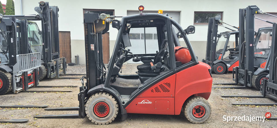 Wózek Widłowy Linde H30T 4 sekcje Pozycjoner Linde Małkinia Górna