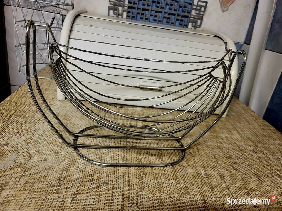 Dekoracyjny koszyk metalowy na owoce Kąśna Górna