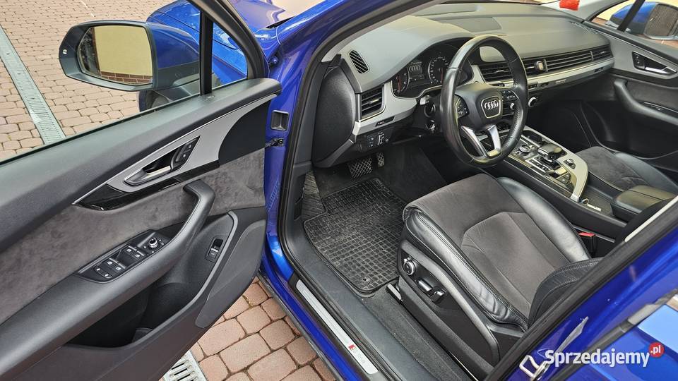Audi Q7 II 30 TDI 218 SLine 2017R Salon 1 Wł 2 asystent parkowania Zarszyn