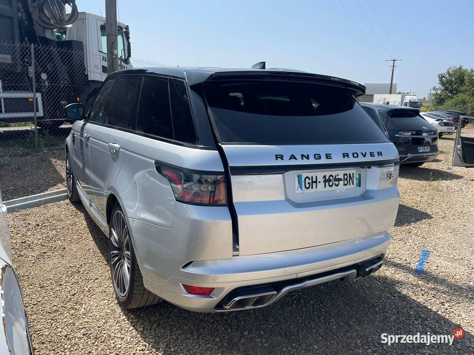 LAND ROVER Range Rover Sport 20i V8 575 AWD SVR uszkodzony podkarpackie Przemyśl