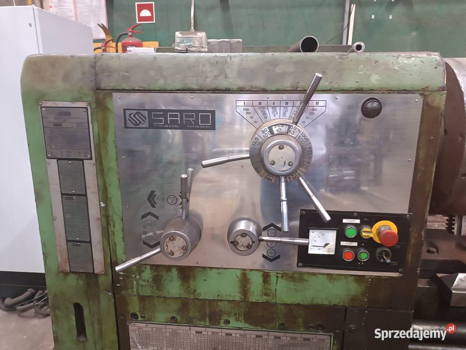Tokarka SARO SPA82000 z uchwytem tokarskim 500 Bogdanka