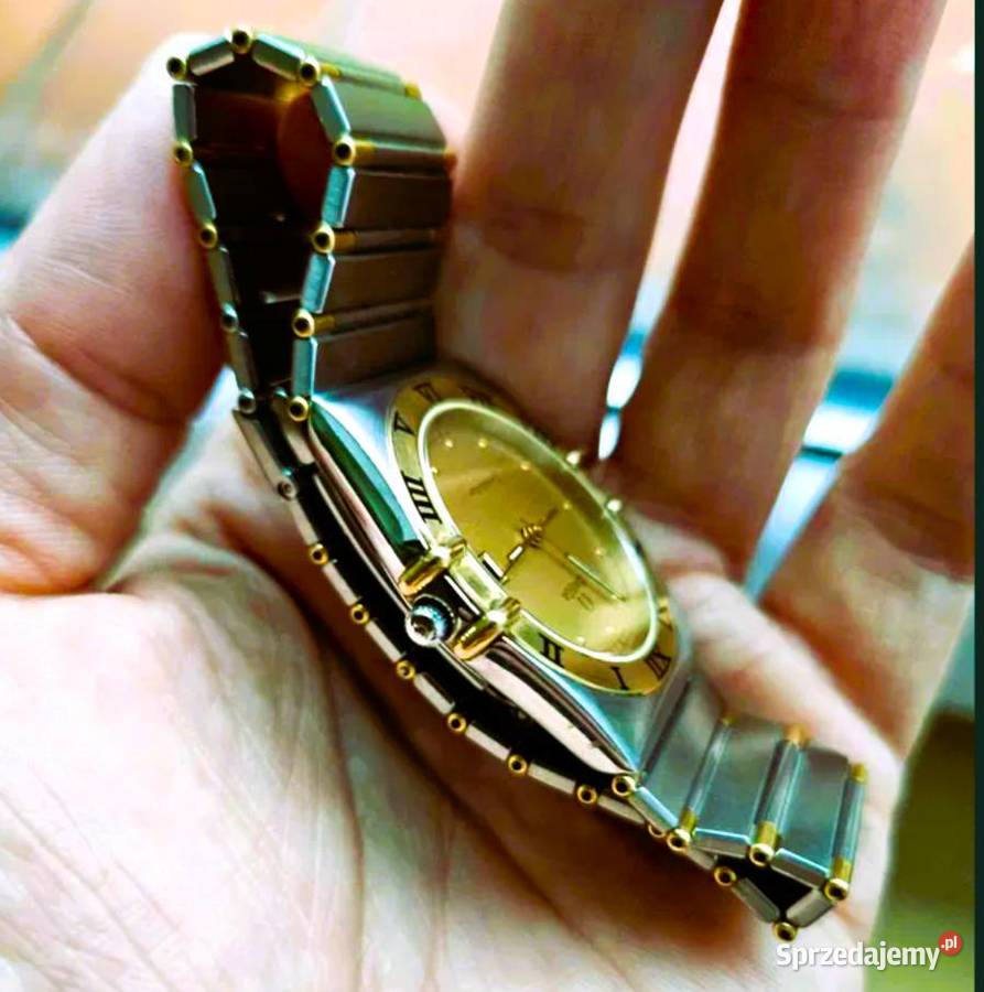 Zegarek Omega Constellation Manhattan Złoto 18k Poraj