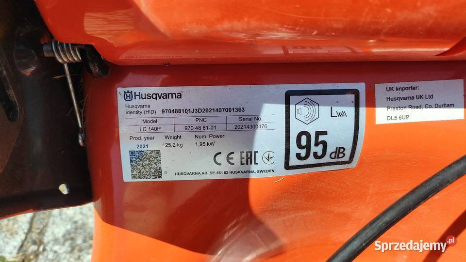 Kosiarka spalinowa ogrodowa Szwedzkiej marki Wałbrzych sprzedam