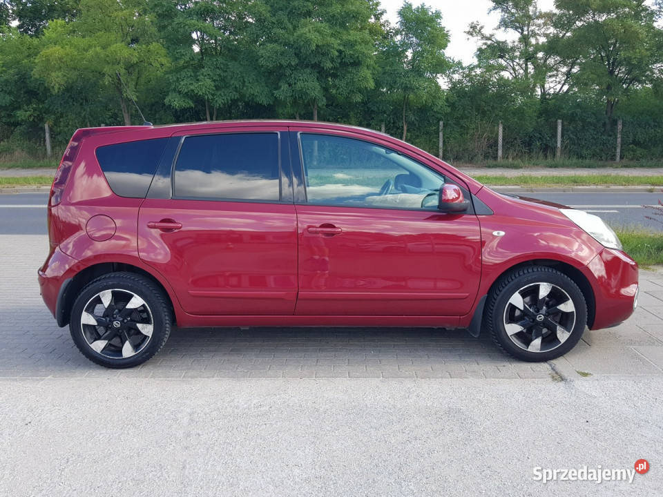 Nissan Note 14 Benzyna Klimatronik Nawigacja bluetooth Włocławek sprzedam