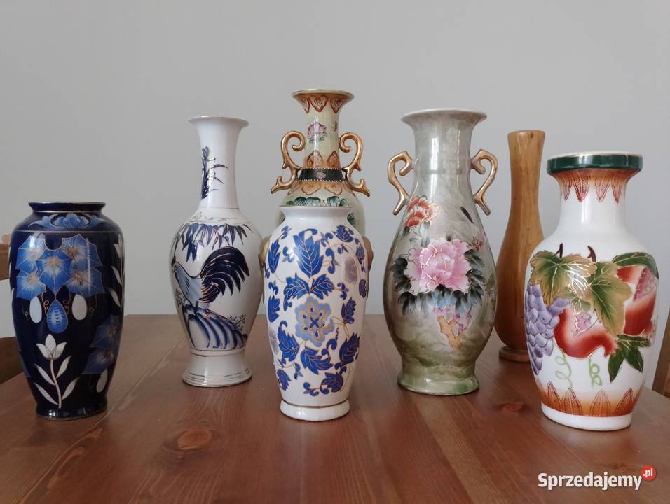 Piękne Dzbanki Antyki Porcelana Wypalane Mogilany sprzedam