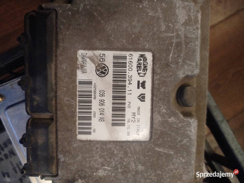 Sterownik silnika 036906014AB golf 4 14 benzyna osobowe Koziegłówki