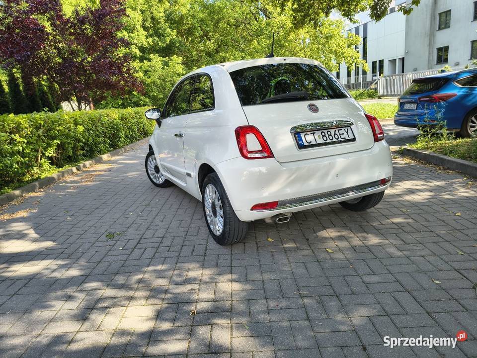 Fiat 500 bezwypadkowy wersja Lounge stan sprowadzony kujawsko-pomorskie