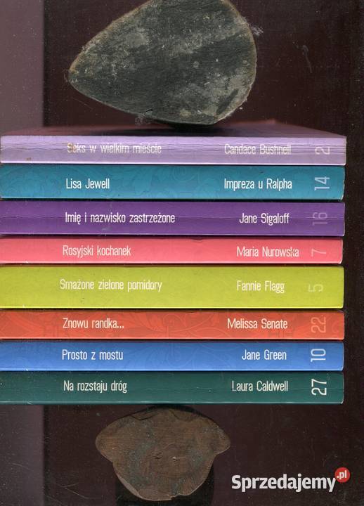 Literatura w spódnicy Pakiet 8 książek Szczecin sprzedam