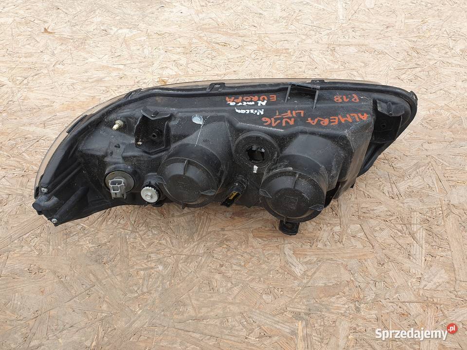 NISSAN ALMERA N16 LAMPA PRAWA PRZÓD PRZEDNIA Międzychód sprzedam