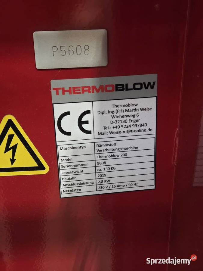 Thermofloc Thermoblow 200 maszyna do