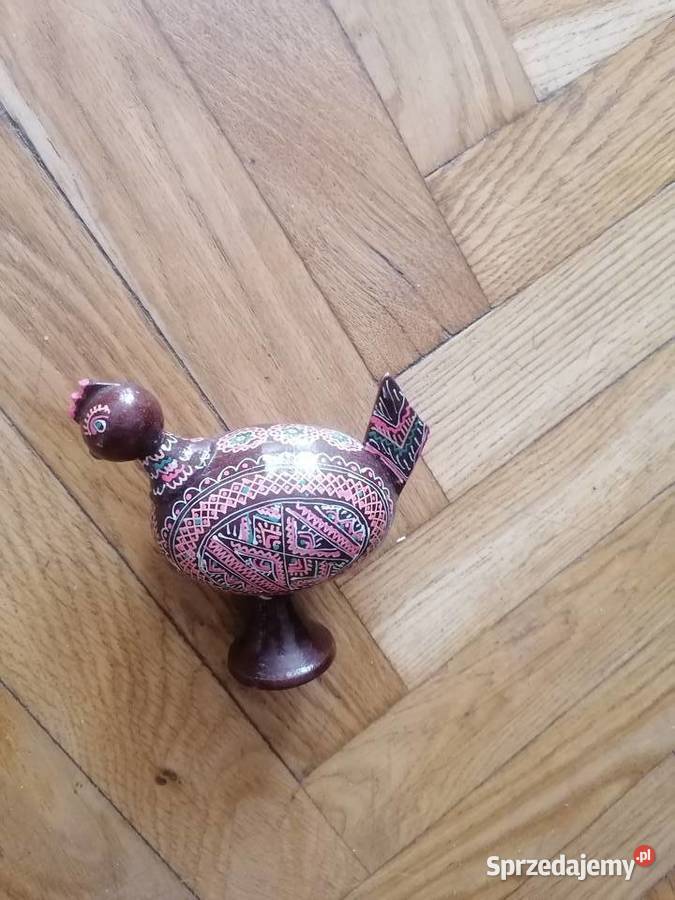 Kura drewniana wielokolorowy