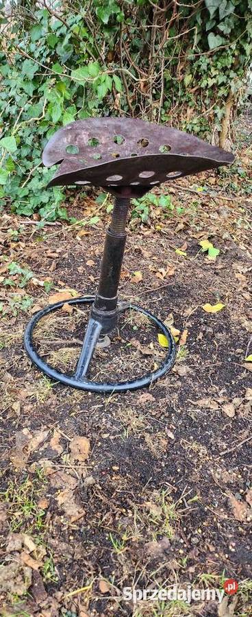 Z siedzenia snopowiązałkiTaboret fotel do Dom i Ogród Barlinek