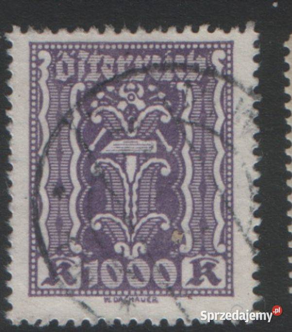 Zn Austria Mi 391 kas 1922 Gliwice