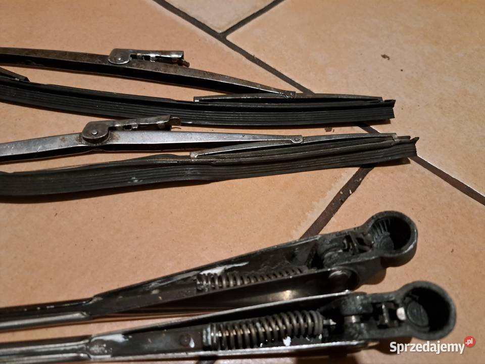 Ramiona wycieraczek pióra chrom Fiat 126p Leszno