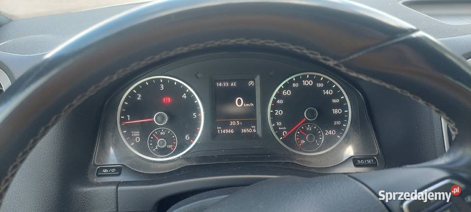 Volkswagen Tiguan 2016r wielkopolskie Kazimierz Biskupi