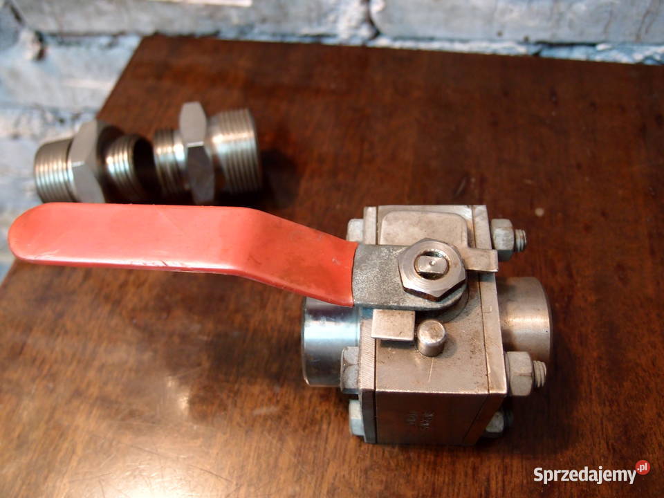 Zawór kulowy DN25 1cal nyple redukcyjne 1cal na Instalacje Łódź