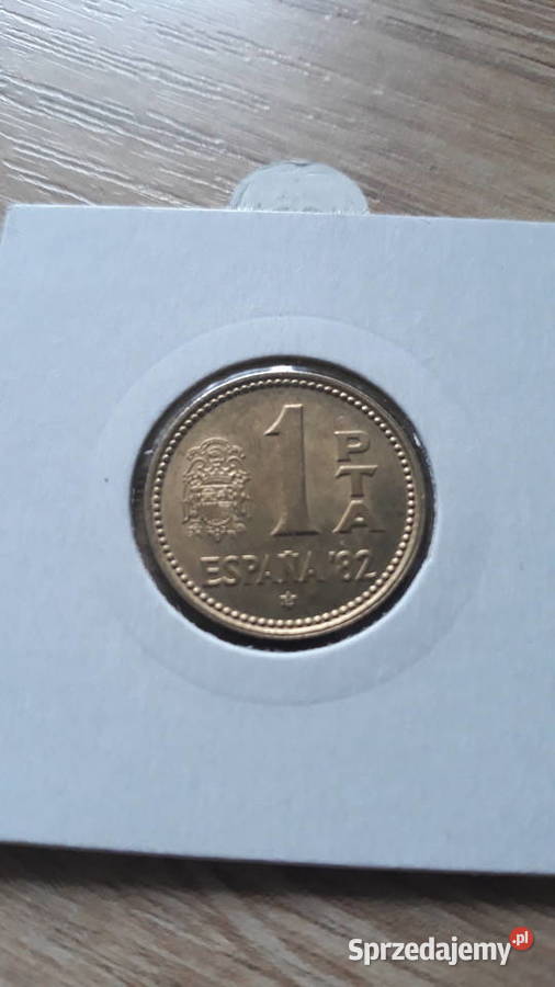 1 Peseta Hiszpania 1980 r Numizmatyka Konin