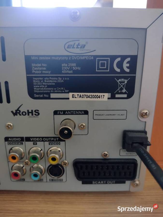 Elta 2588 Mini zestaw muzyczny Kielce