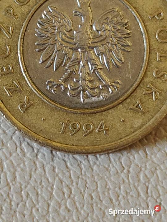 2 1994 Polska moneta obiegowa ze znakiem mennicy