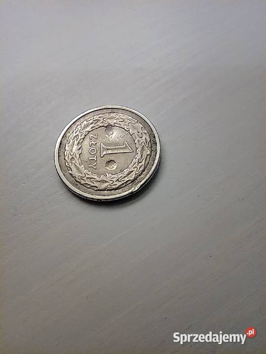 Moneta 1 z 1990 r Destrukt Szczecin