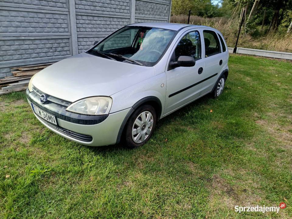 Opel Corsa 13 CDTI 2005r 5 drzwi klima Łęg Ręczyński