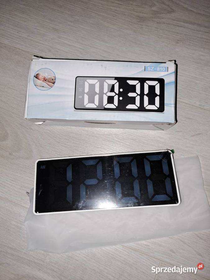 Zegarek budzik led śląskie Sosnowiec