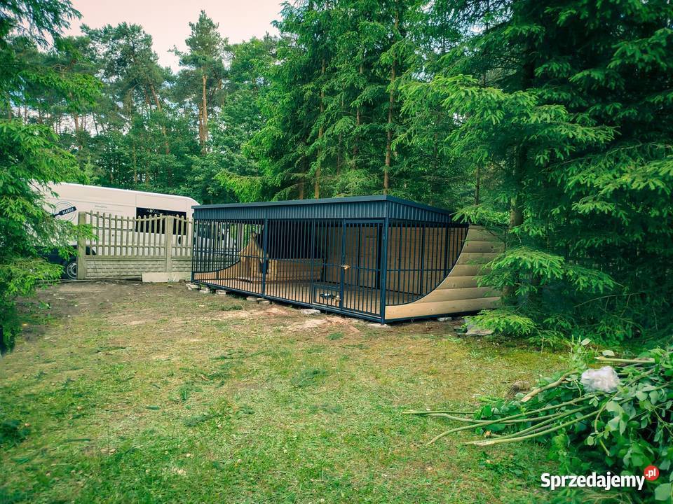 Kojec Psa Psów z WZMOCNIENIEMPodłoga drewniana Konin