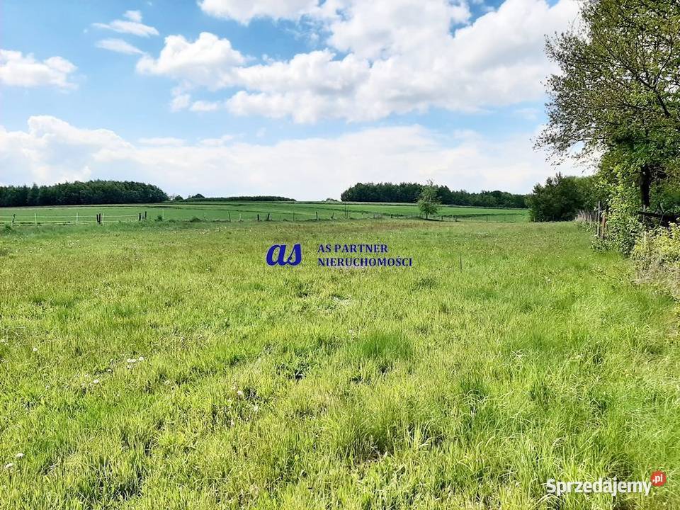 Widokowa działka z WZ Straszydle 1250m2 kanalizacja