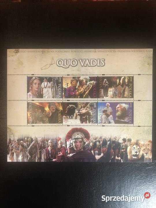 Blok 176 czysty znaczki Fi 37633768 Quo Vadis