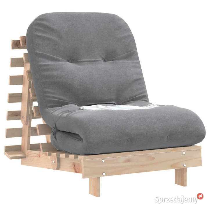 Sofa rozkładana futon z materacem 70x206x11 Warszawa