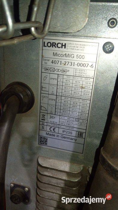 Migomat lorch micor 500 Nakło nad Notecią