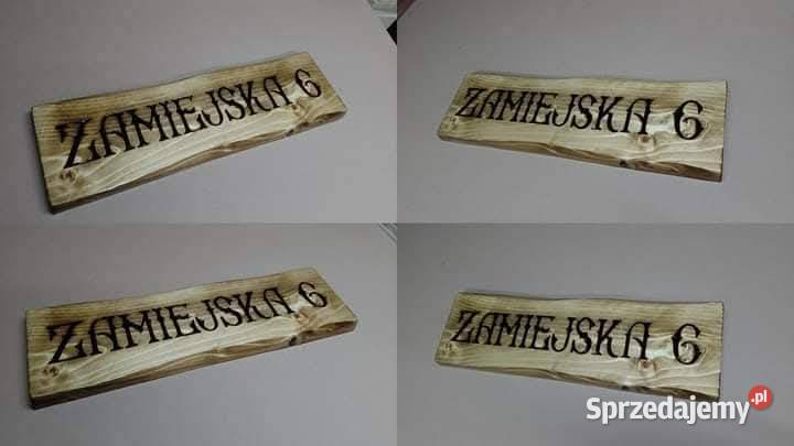 Numer na dom adres na ścianę tablica adresowa Roczyny