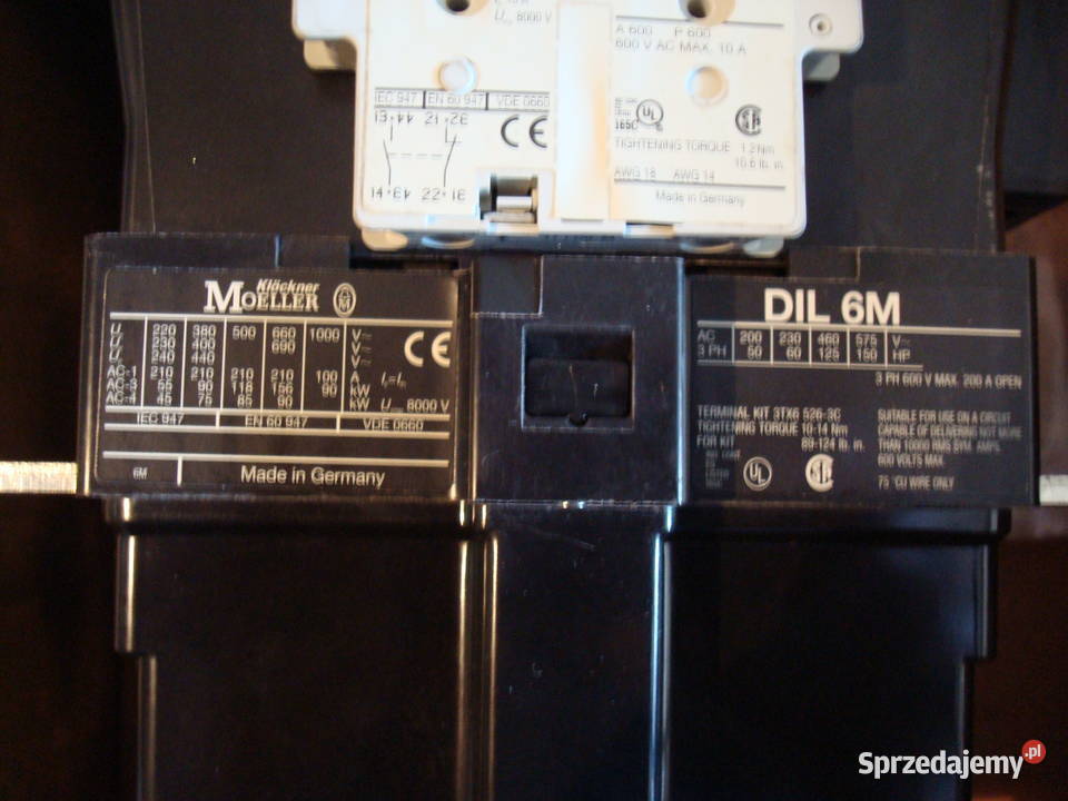 DIL6 M22 110V50Hz Poręba