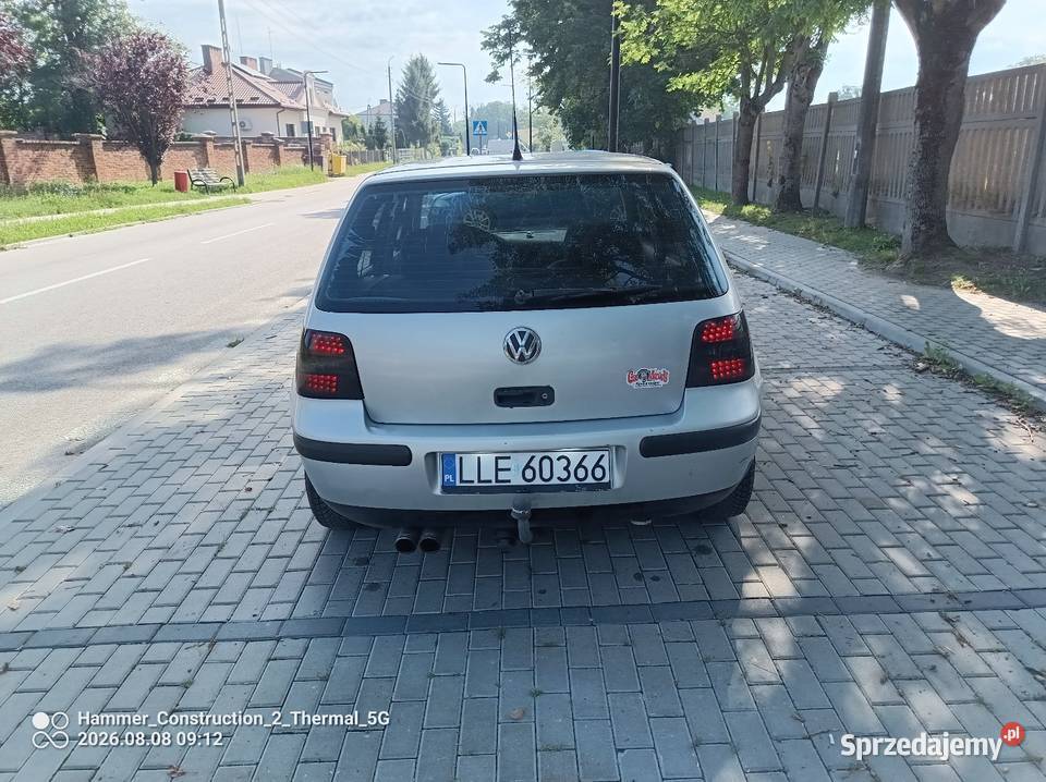 VW Golf 4 1 4 16v Benz 5 drzwi techniczne manualna Włodawa