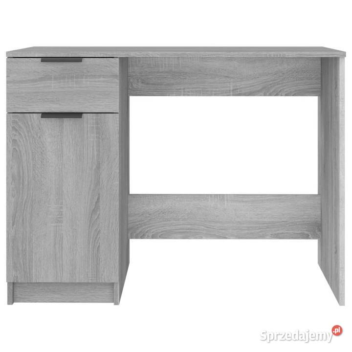 Biurko szary dąb sonoma 100x50x75 materiał Warszawa